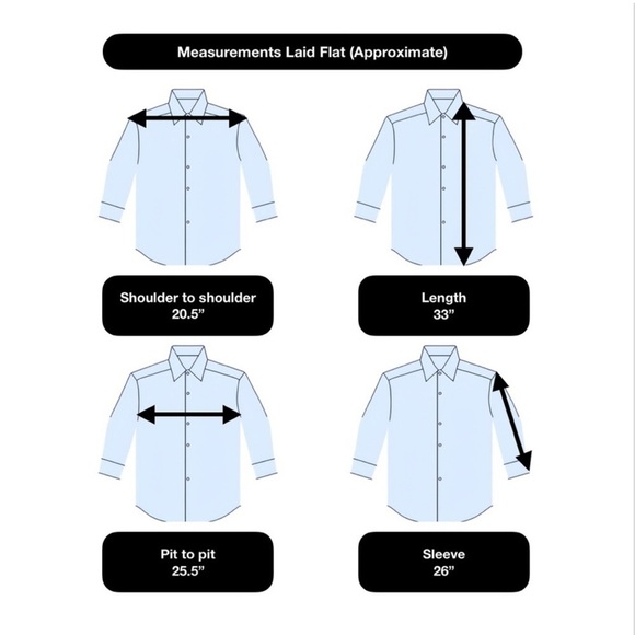 NWT Van Heusen Stain Shield Dress Shirt Size 17-17.5” 34/35 - Picture 14 of 14